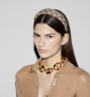 GUCCI HEADBAND - BROWN