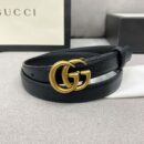 GUCCI BELT BLACK