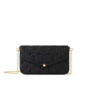 LOUIS VUITTON POCHETTE FELICIE ZWART