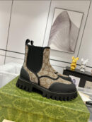 GUCCI ANKLE BOOTS BEIGE