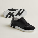 HERMES BOUNCING LEATHER BLACK/WHITE