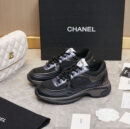 CHANEL SNEAKERS BLACK GLOSS