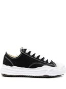 MAISON MIHARA YASUHIRO HANK OG SOLE CANVAS LOW BLACK