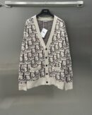 DIOR OBLIQUE-MOTIEF CARDIGAN