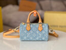 LOUIS VUITTON NANO SPEEDY DENIM
