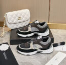 CHANEL SNEAKER BLACK/GREY