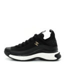 CHANEL VELVET CALFSKIN SNEAKER