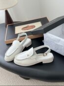 CHANEL OPEN LOAFER WHITE