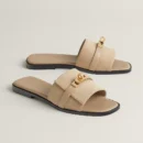 HERMES GIULIA SANDAL BEIGE