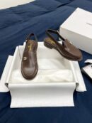 CHANEL OPEN LOAFER BROWN