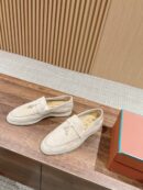 LORO PIANA LOAFER LIGHT GREY