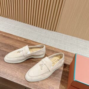 LORO PIANA LOAFER LIGHT GREY