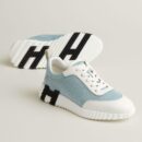 HERMES BOUNCING SNEAKER BLUE WITH BLACK LOGO