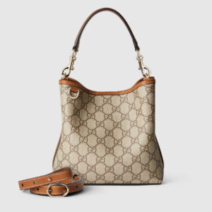 GG EMBLEM SMALL BUCKET BAG