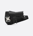 DIOR SADDLE BAG BLACK