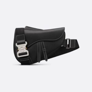DIOR SADDLE BAG BLACK