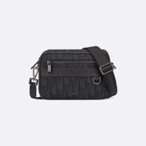 DIOR SAFFARI OBLIQUE BAG BLACK