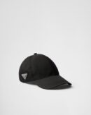 PRADA RE-NYLON BASEBALL CAP BLACK