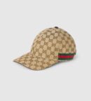 GUCCI GG CANVAS BASEBALL CAP BEIGE