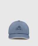 LORO PIANA LOGO BASEBALL CAP BLUE