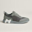 HERMES BOUNCING SNEAKER GREY WITH WHITE LOGO