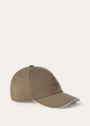 LORO PIANA LOGO BASEBALL CAP BROWN