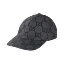 GUCCI GG RIPSTOP BASEBALL CAP DARK GREY