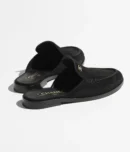 CHANEL MULE SUEDE CALFSKIN