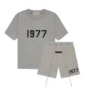 FEAR OF GOD ESSENTIALS 1977 DARK OATMEAL SUMMER SET