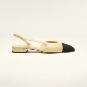 CHANEL SLINGBACK BEIGE