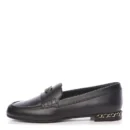 CHANEL CC CALFSKIN CHAIN MOCASSIN