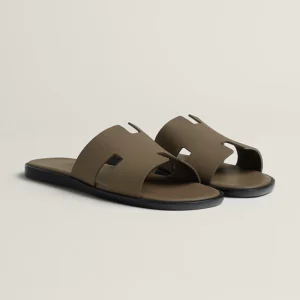 HERMES IZMIR SANDAL ETOUPE